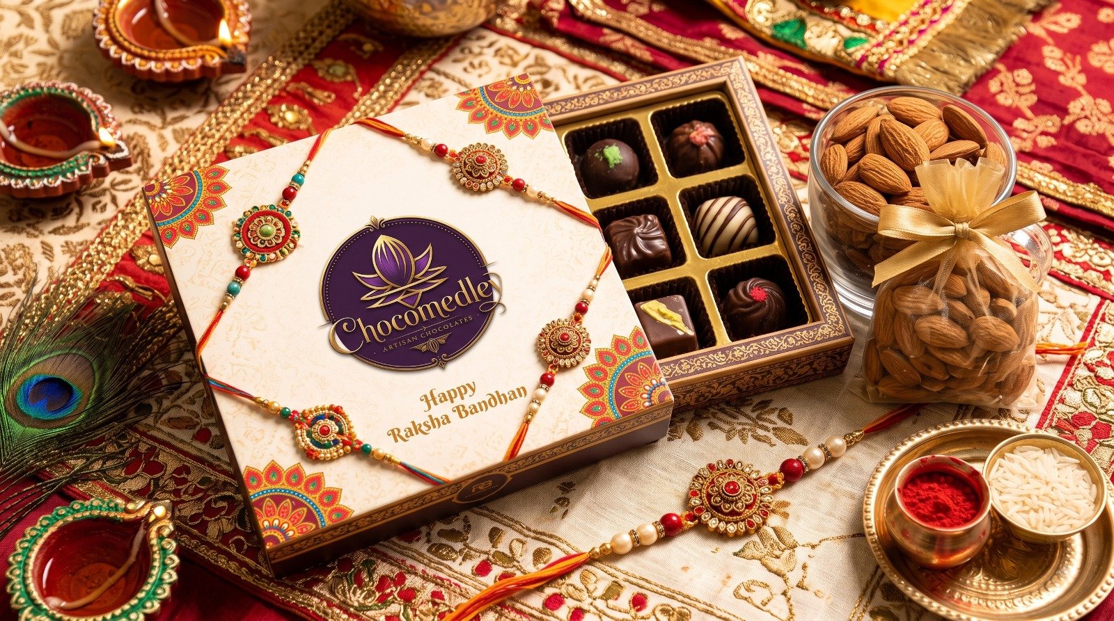 Rakhi Chocolate Hamper view 4