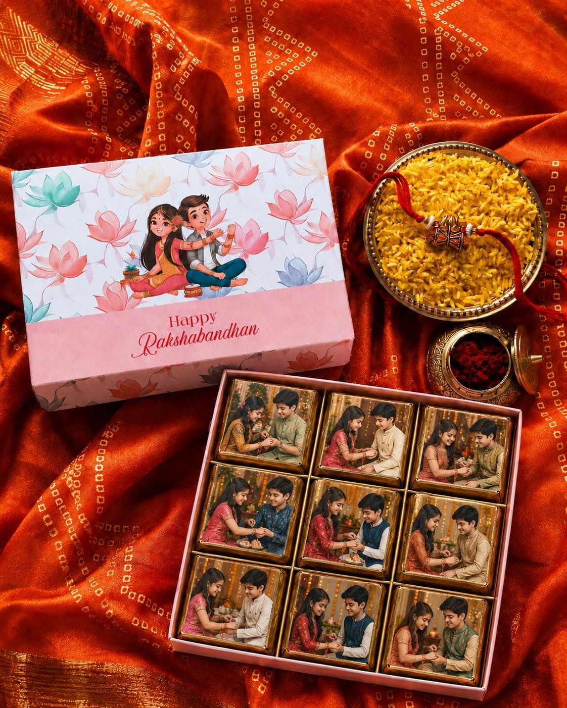 Rakhi Chocolate Hamper view 5